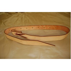 Heavy Latigo Leather Tie Strap-Light oil
